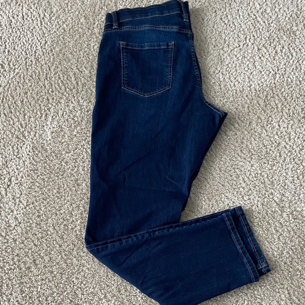 Liz Claiborne Dark Blue Denim Jeans